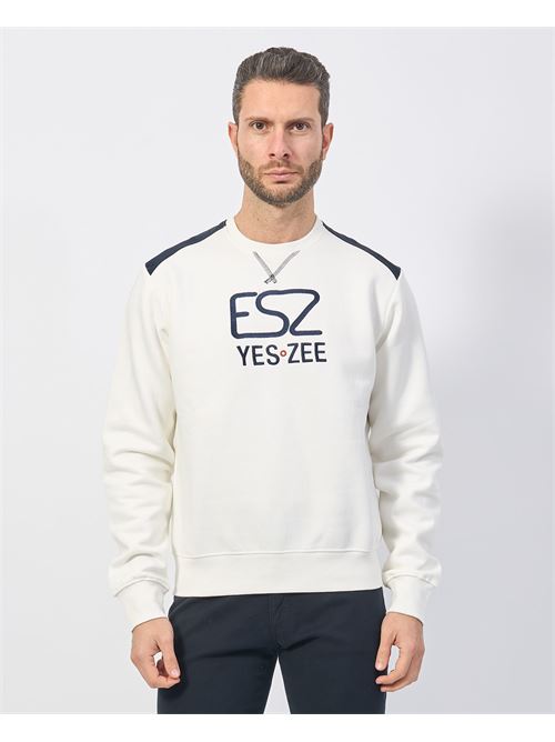 Felpa uomo Yes Zee con logo a contrasto YES ZEE | F829-SD000107